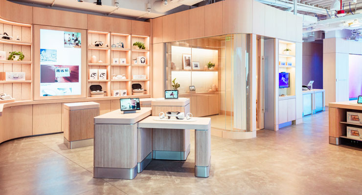 Why Meta is Going Brick and Mortar Meta store floor & displays