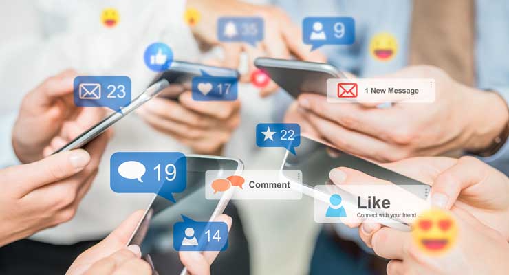 How to Boost Your Social Media Presence people chatting on social media